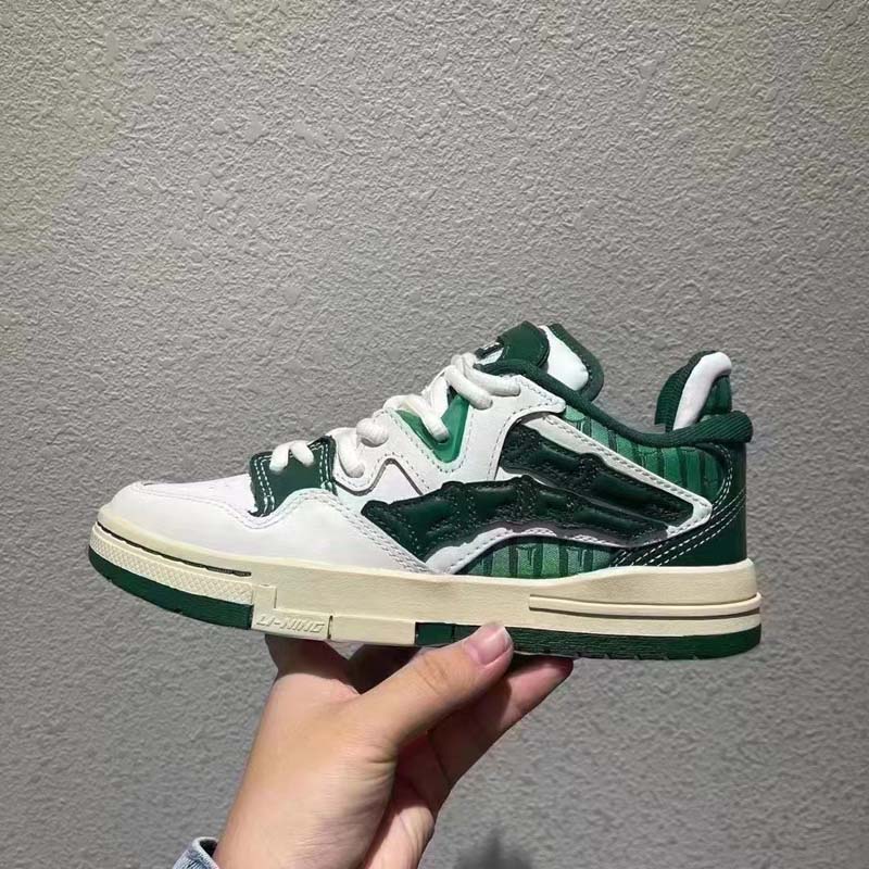 中国李宁惟吾pro竹子成都少不入川男子滑板鞋低帮运动鞋aecs091