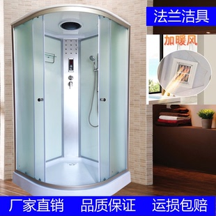 干湿分离简易沐浴房 家用洗澡间封闭式 厂家整体淋浴房浴室一体式