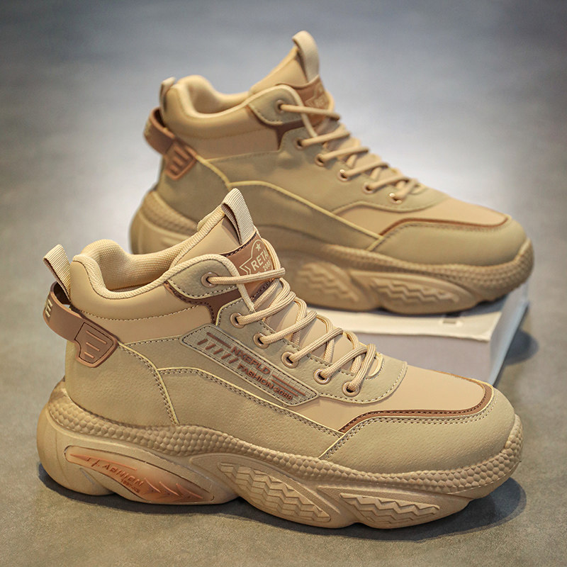 马丁靴男鞋2025冬季新款复古英伦户外耐磨工作劳保高帮运动老爹鞋,流行男鞋,时尚休闲鞋,淘宝优惠券,粉丝福利购,淘宝优惠卷