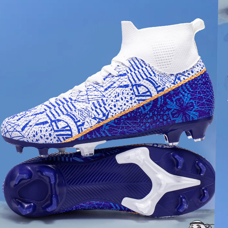 跨境海外世界杯新款足球鞋TF碎钉AG长钉青少年学生草地训练鞋