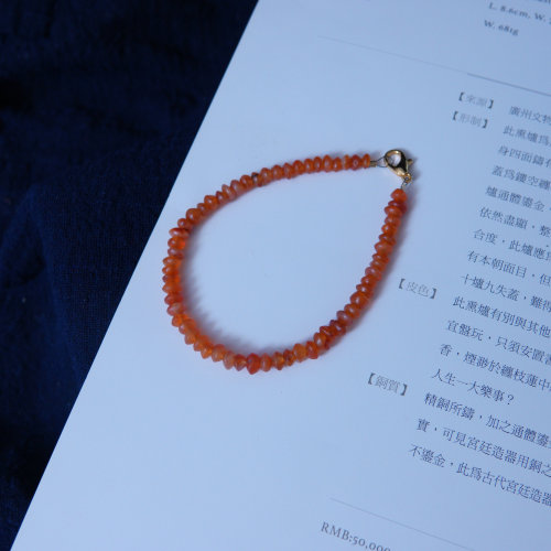 藏式民族风玉髓手链pyu