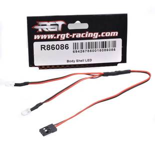 RGT瑞泰86100原车配件1 10仿真模型车攀爬车LED车灯JR插头R86086