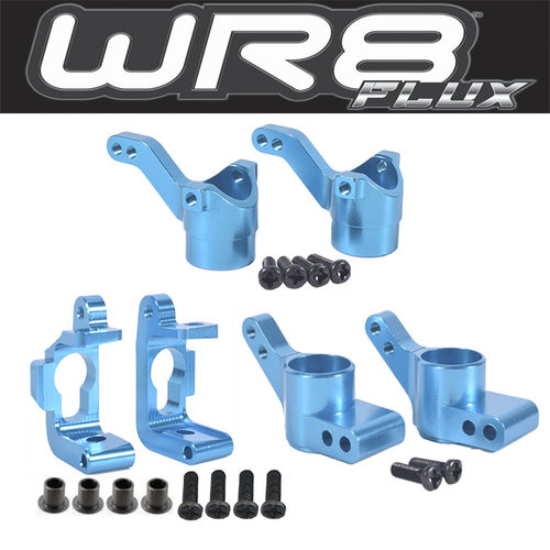 RC HPI WR8 FLUX电动福特嘉年华金属升级OP件转向杯C门型座后轴座