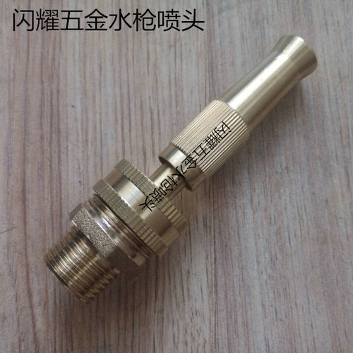 四分外螺纹接口全铜洗车浇花清洁