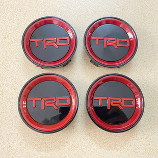 适用21-2425新款丰田坦途LC300红杉LC250改装TRD轮毂盖中心盖轮盖