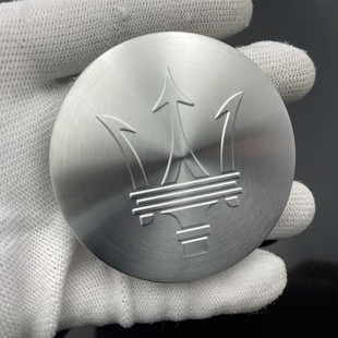 专用于玛莎拉蒂轮毂盖莱万特总裁吉博力ghibli轮胎中心盖标志改装