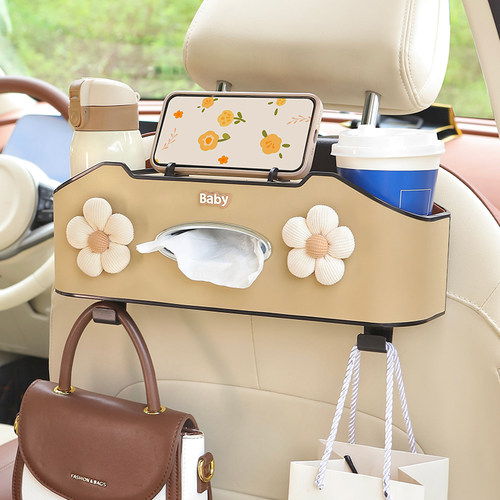 【狂抖不晃】车椅背置物架纸巾盒