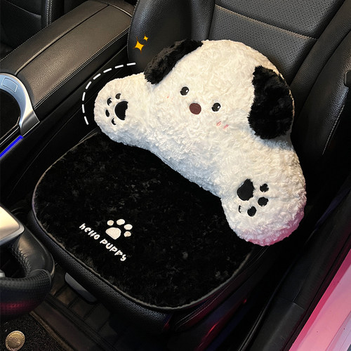 汽车腰靠护颈枕卡通套装