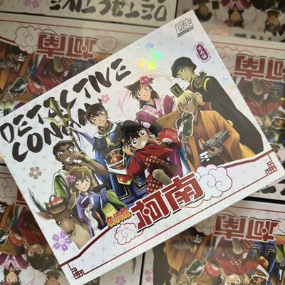 小青蛙名侦探柯南卡片新款萌卡第三弹钻石烫金卡URT毛利系列盲盒