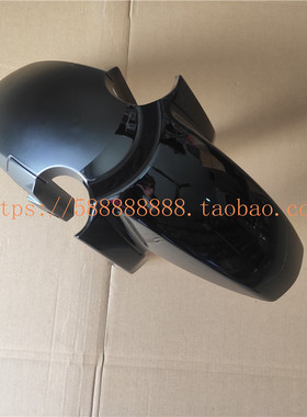 新大洲本田摩托车CBF190X战鹰SDH175-7前泥板挡水板外壳黑色