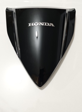 新大洲本田摩托配件NS125RXSDH125-40裂刃面板上盖亮黑色珍珠黑