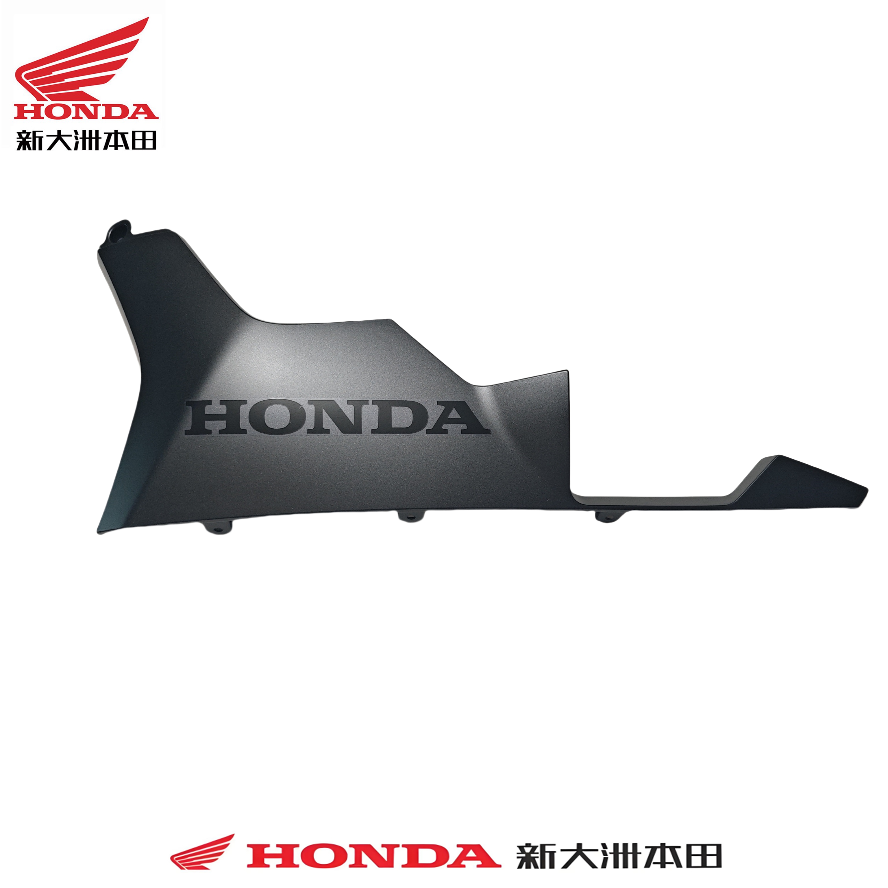 新大洲本田裂行左侧下边盖曜夜黑