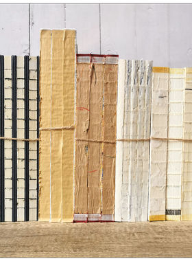 裸脊书裸背书线装装饰书去皮书芯