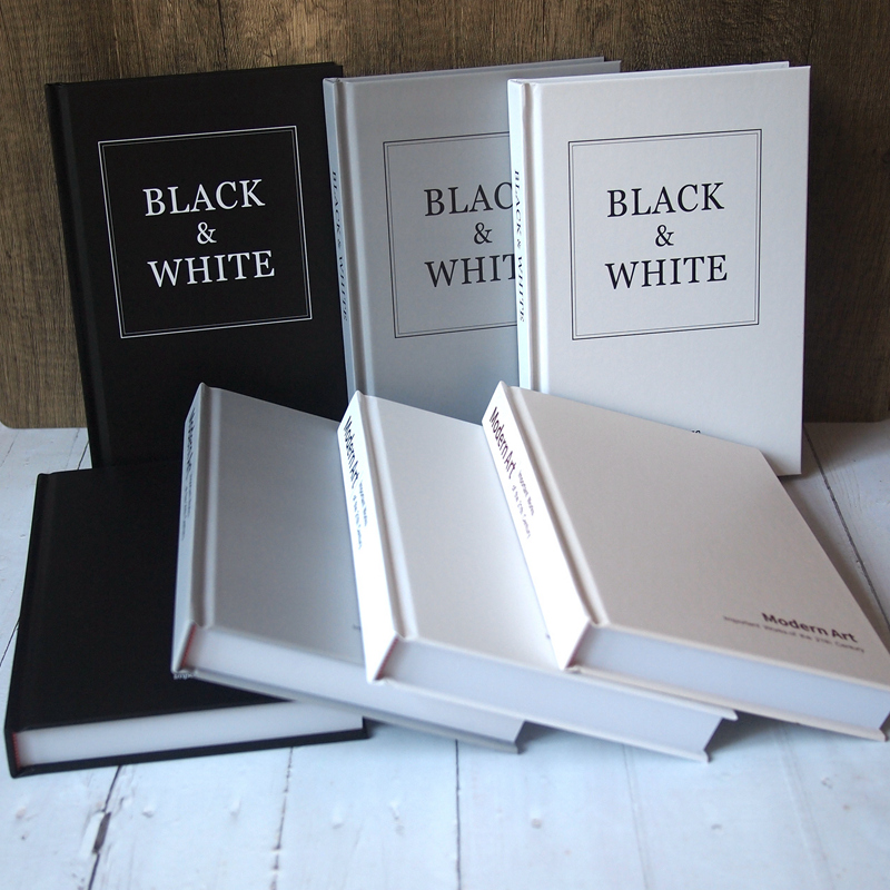 样板房装饰书黑白灰道具书真书