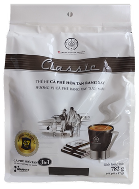 越南进口g7咖啡中原legend甄典版三合一速溶咖啡粉782g原味冲46杯