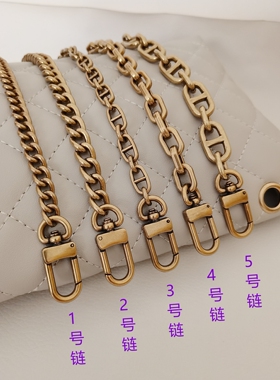 古金色腋下链条单买替换金属肩带