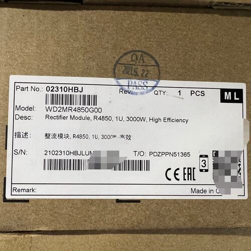 议价整流模块R4850G2R4850G2BR4850G2A