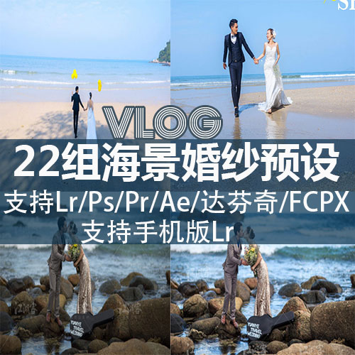 索尼slog3灰片风格化调色插件vlog人像旅拍海景lut滤镜包pr/fcpx 商务/设计服务 设计素材/源文件 原图主图