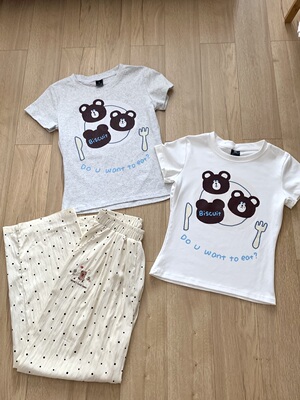 纯棉甜辣修身短袖上衣女潮ins