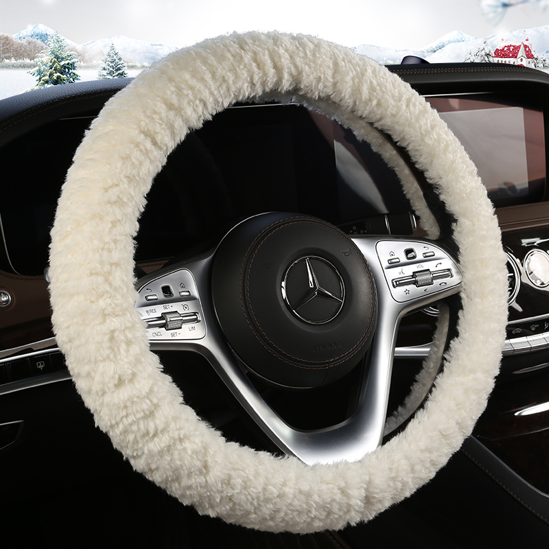 21款长安cs75 cs35逸动Plus锐程UNI-T毛绒方向盘套cs55 cs85把套