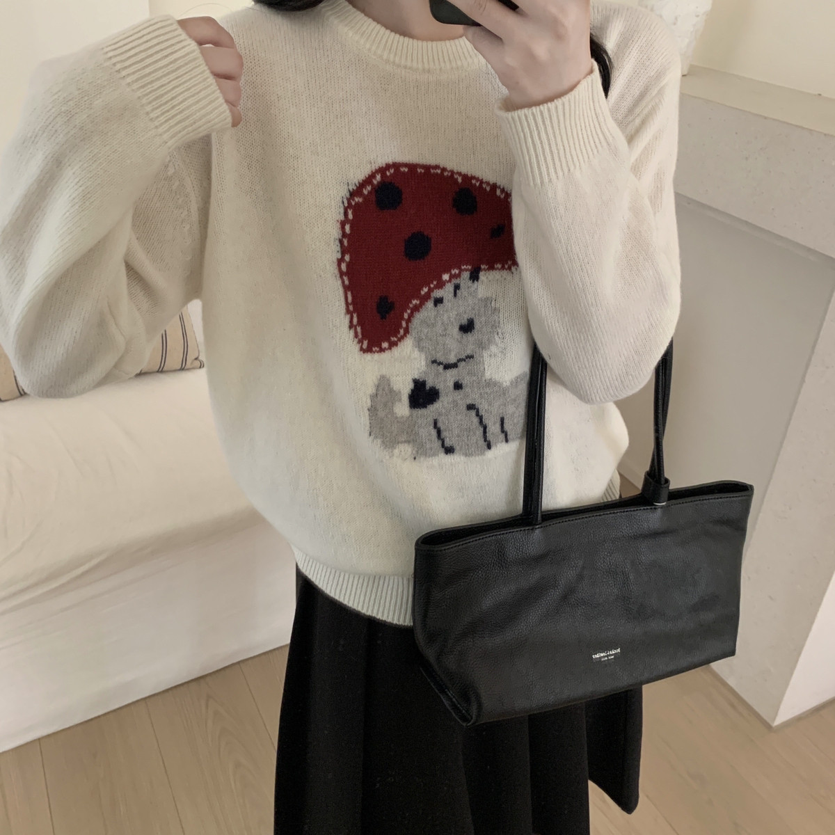 MUUTIS牧缇-可爱减龄动物童趣全羊毛保暖毛衣（含100绵羊毛）SFR0