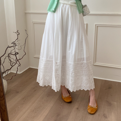 芭妮Bonnet-超美高品质韩系法式设计感镂空A字半身裙N152-26-292