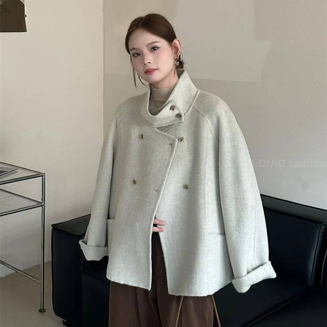 十三行爆款十拿十补高级质感羊毛外套大衣（含100羊毛）(必入)