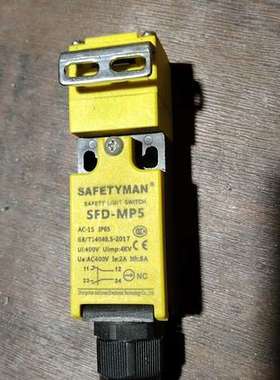 议价Safetyman安全限位开关SFD-MP5，黄色外壳，实物