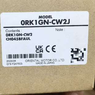 正品 CW2J全新原装 议价东方马达0RK1GN