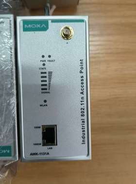 议价MOXA摩莎AWK-1131A工业级无线AP！原装拆机，成色