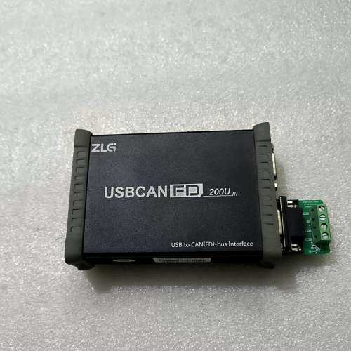 议价周立功USBCANFD-200U，支持2路CAN和canfd