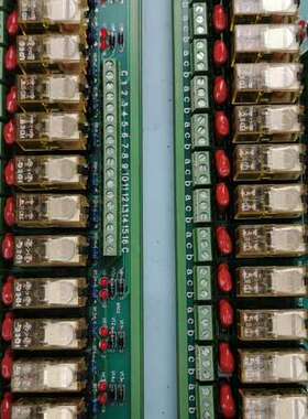 议价16路和泉继电器模组模块，继电器型号RJ25-C-D24，9