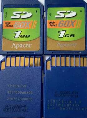 议价Apacer/宇瞻 SD 1GB 闪存卡 SD内存卡 SD储