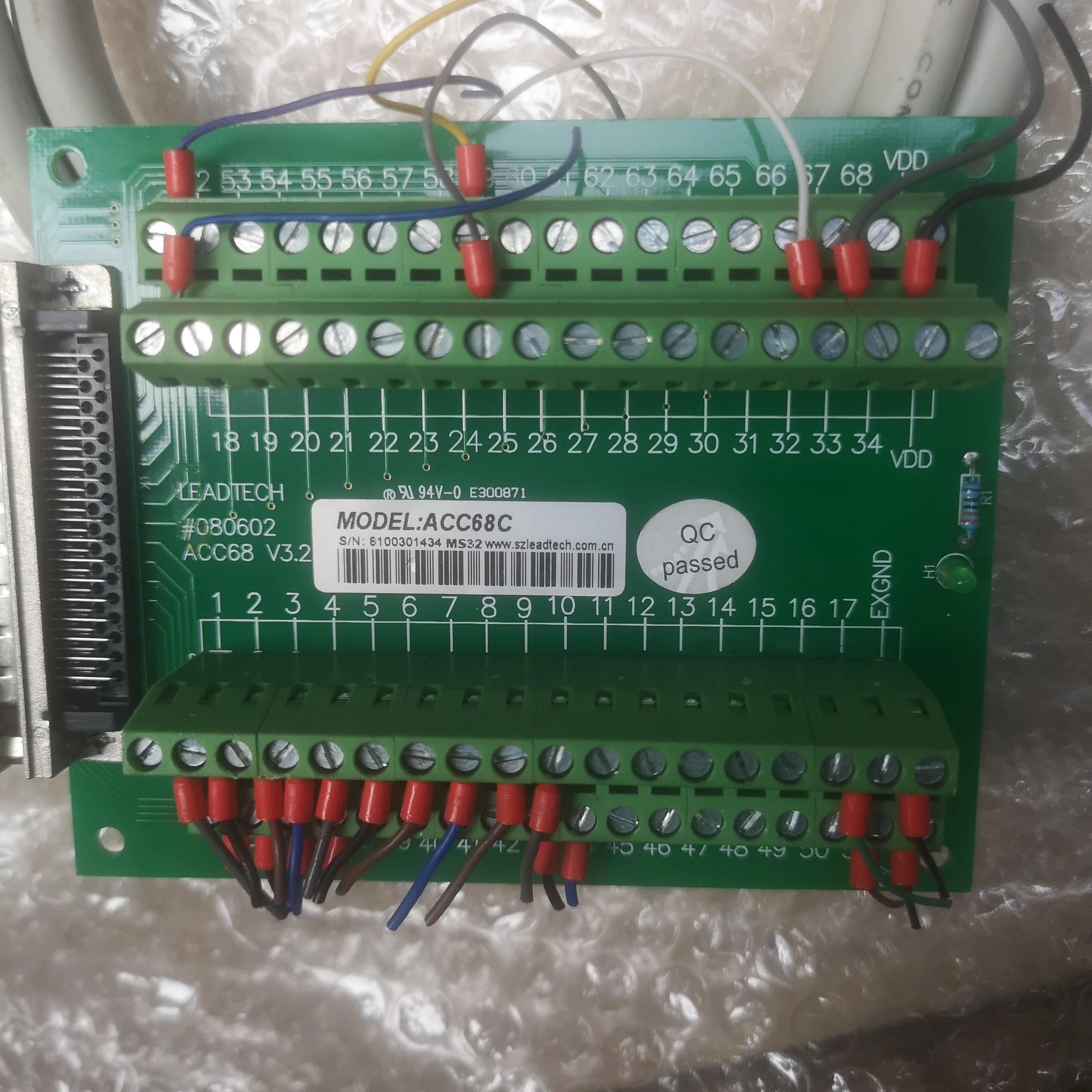 议价ACC68C 雷赛端子台 V3.2 IV 原装正品雷赛接