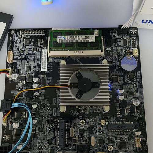 议价AOC一体机拆机主板，低功耗CPU J3160，使用正常。