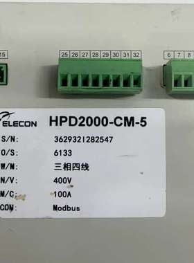 议价ELECON有源滤波器HPD2000-CM-5二手拆机