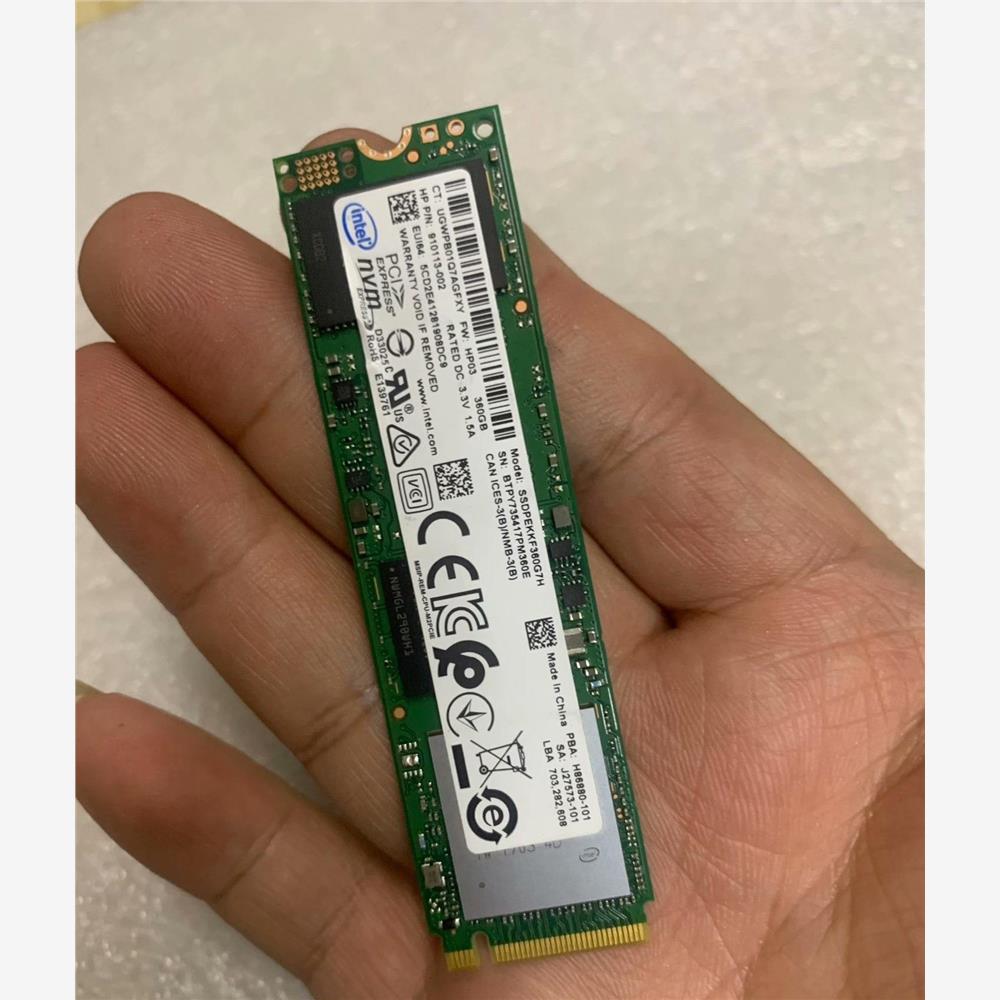 议价英特尔360g固态硬盘 m.2 pcie3.0正常使用没问题