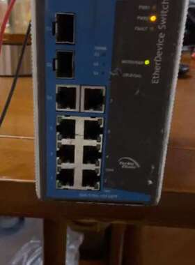 议价MOXA摩莎 EDS-510A-1GT2SFP交换机二手拆机