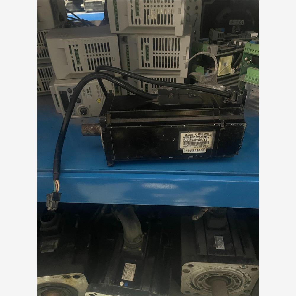 议价台达伺服电机ECMA-C20807SS带刹车 测试好