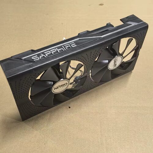 蓝宝石RX580/570/480/470 白金/超白金/海外版OC轴承风扇静音带壳