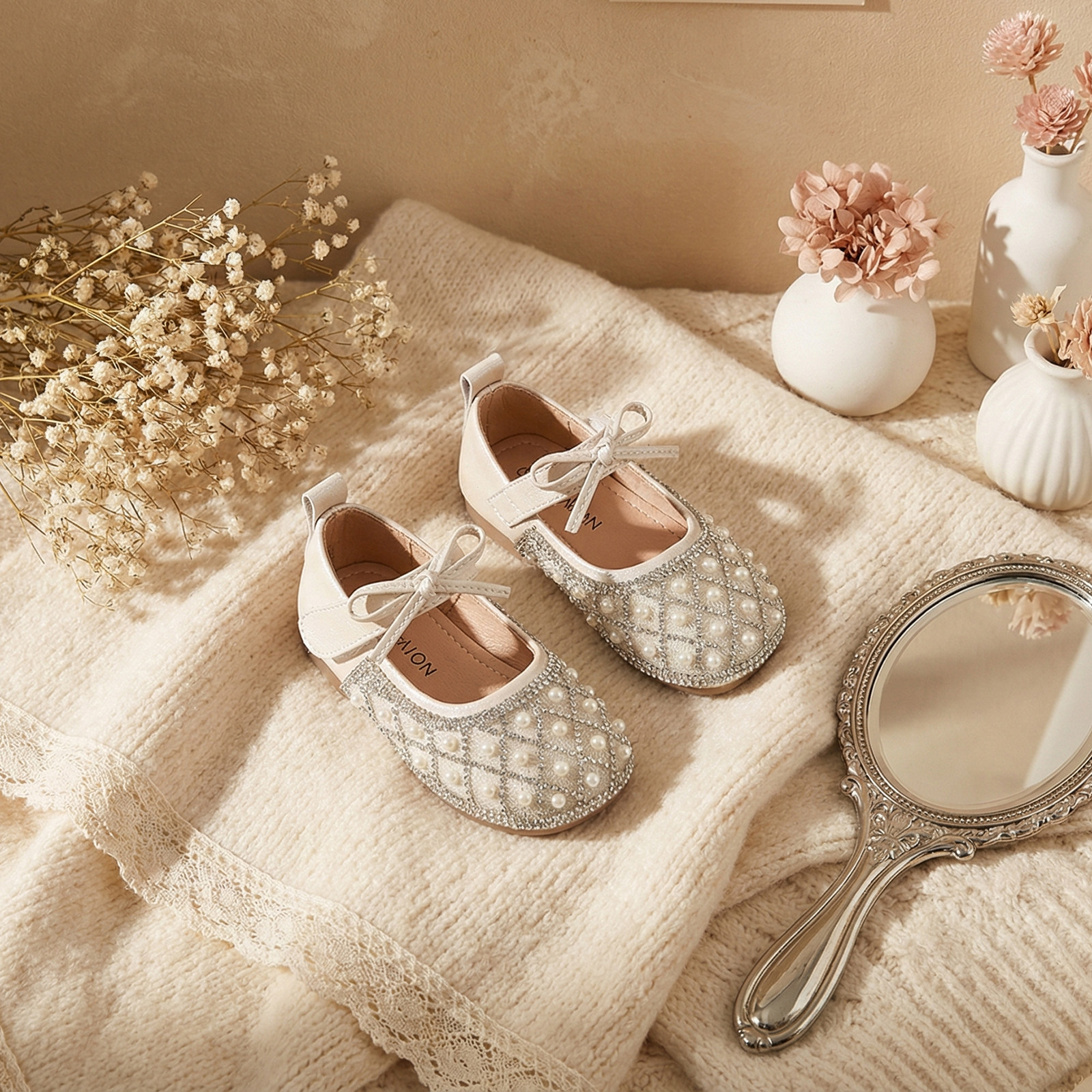 女童童鞋2026春季新款水晶鞋儿童学步鞋单鞋女宝宝婴儿软底公主鞋,童鞋/婴儿鞋/亲子鞋,水晶/水钻鞋,淘宝优惠券,粉丝福利购,淘宝优惠卷