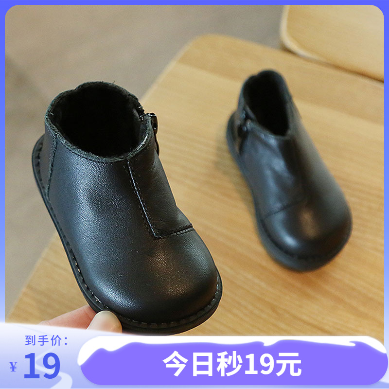 冬季女宝宝棉鞋0-1-23岁小童秋季