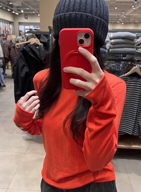 百搭小众基础款趣味面膜衣女春夏韩版圆领百搭显瘦上衣薄款t恤ins