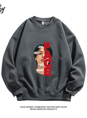 BTS防弹少年团粉丝应援周边爱豆百搭重磅纯棉长袖卫衣服男女同款