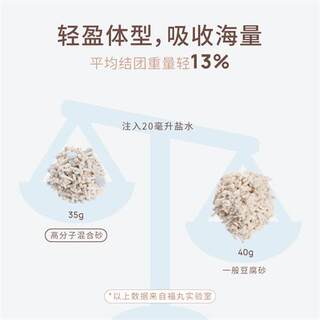 高分子混合猫砂豆腐砂除臭无尘不粘底猫砂20公斤非真空