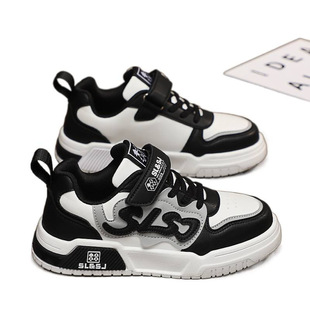 男童鞋子春秋款中大童男鞋春款儿童运动板鞋2025春季新款