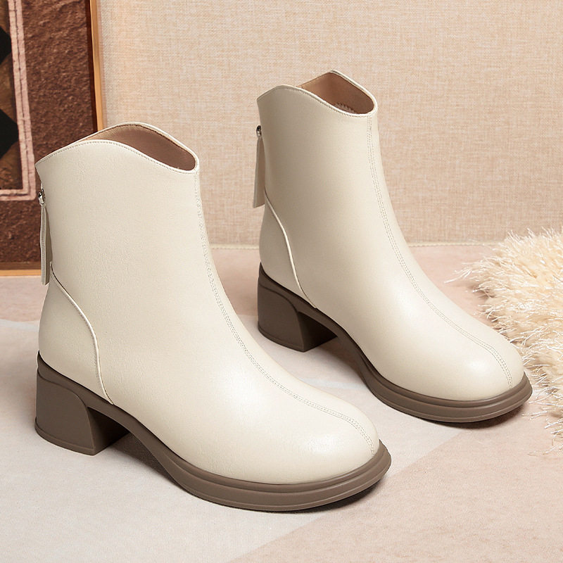 春秋单靴秋冬高跟短靴瘦瘦靴踝靴女马丁靴加绒切尔西靴子一件代发,运动鞋new,运动休闲鞋,淘宝优惠券,粉丝福利购,淘宝优惠卷