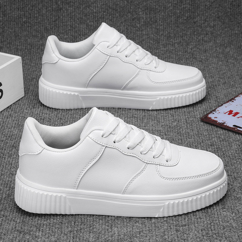 跨境大码47 48 49男鞋50码学生板鞋男休闲鞋韩版潮鞋子小白鞋代发