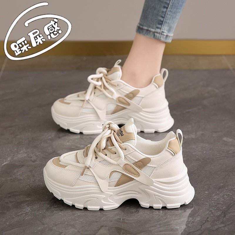 运动鞋女款秋季新款大码女鞋子41一43厚底老爹鞋女,运动鞋new,运动休闲鞋,淘宝优惠券,粉丝福利购,淘宝优惠卷