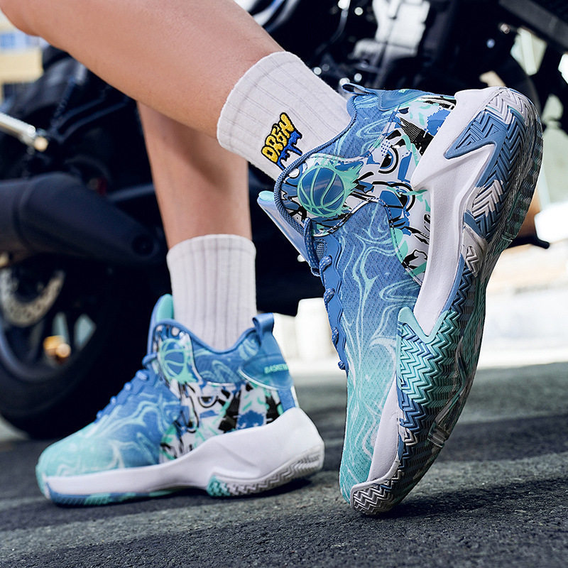 可代发2025特大码4748篮球鞋大脚大号码潮流青少年比赛实战球鞋子